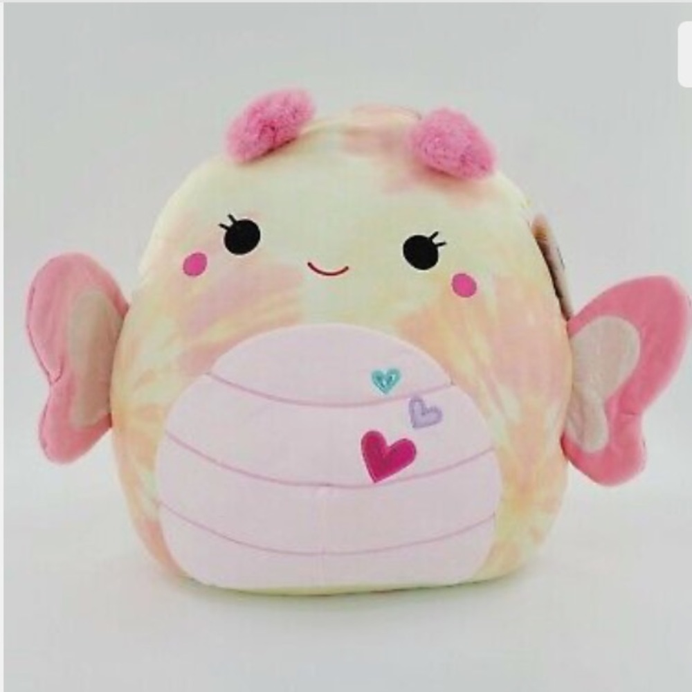 Like new Squishmallow Balia the Butterfly 16" UltraSoft Valentine's Day Plush - Picture 3 of 8